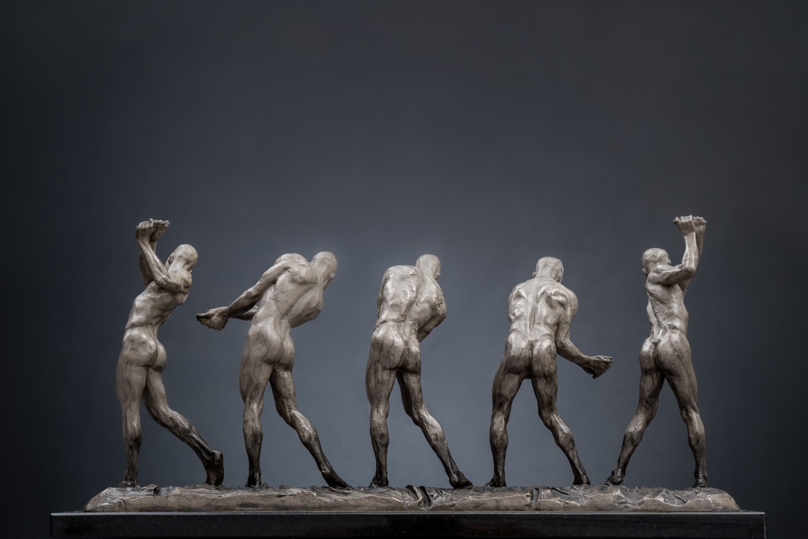 Richard MacDonald, Anatomy of a Golfer I-V, Platinum , 2000