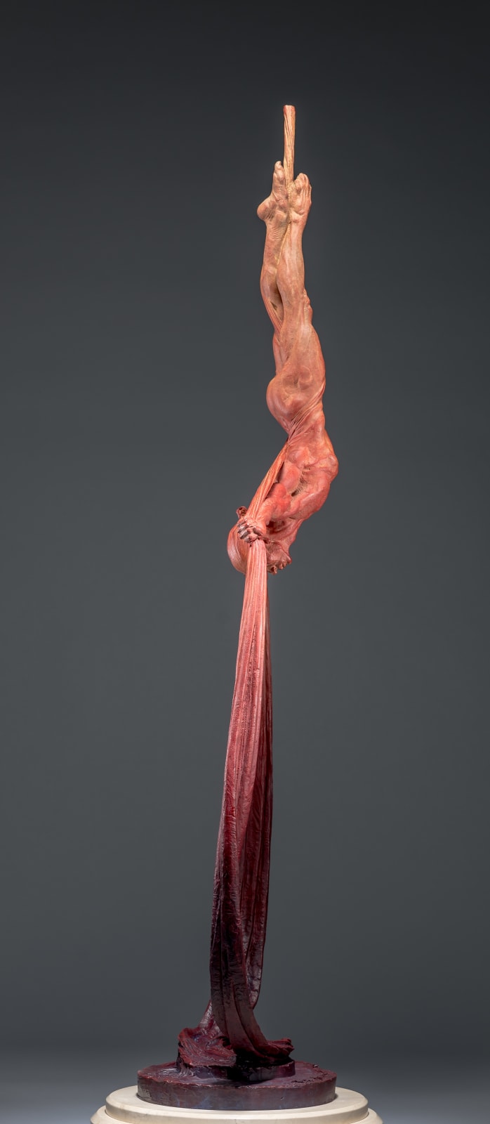 Richard MacDonald, Transcendance (Sasha II), Red, 2016