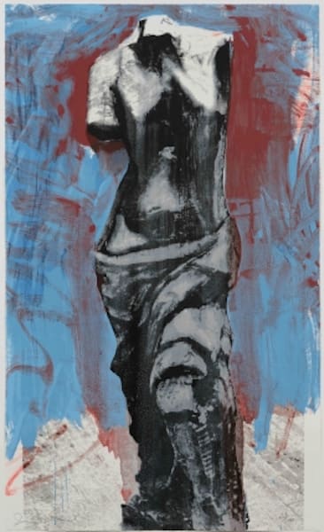 Jim Dine, Red, White and Blue Venus, 1984