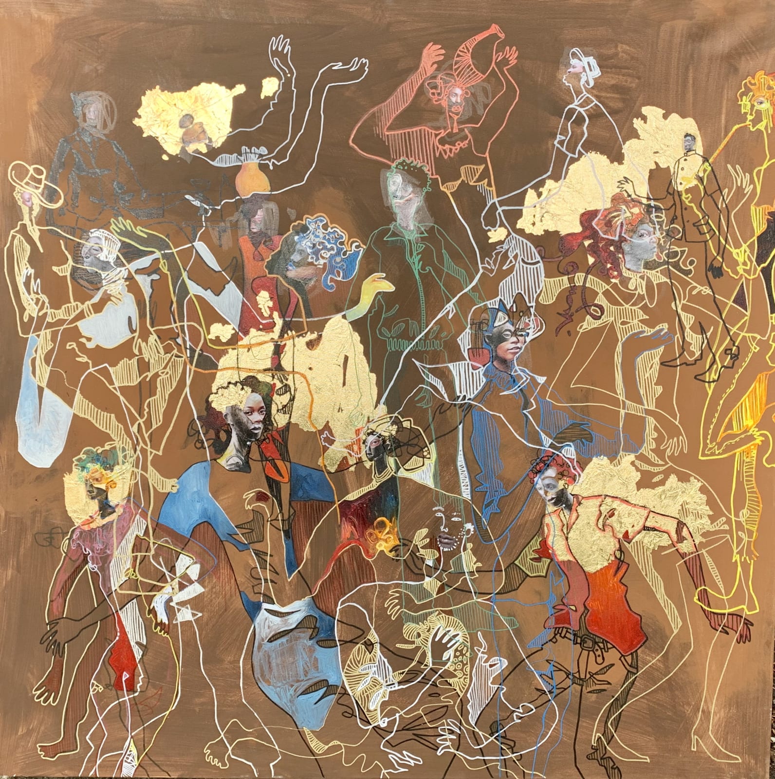 Pitsho Mafolo, Au centre ville II, 2019