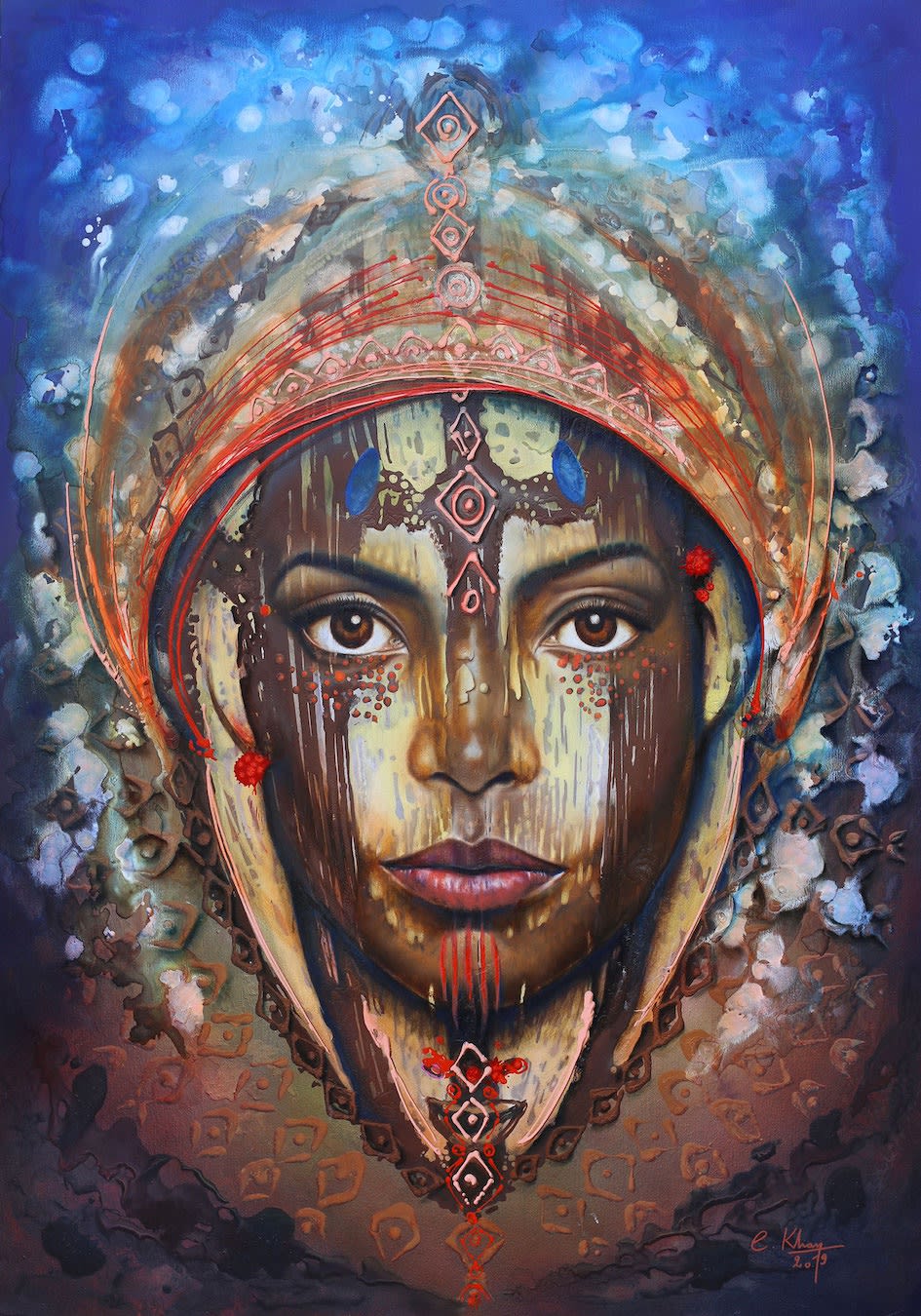 Claudy Khan, Initiation ethnique, 2019