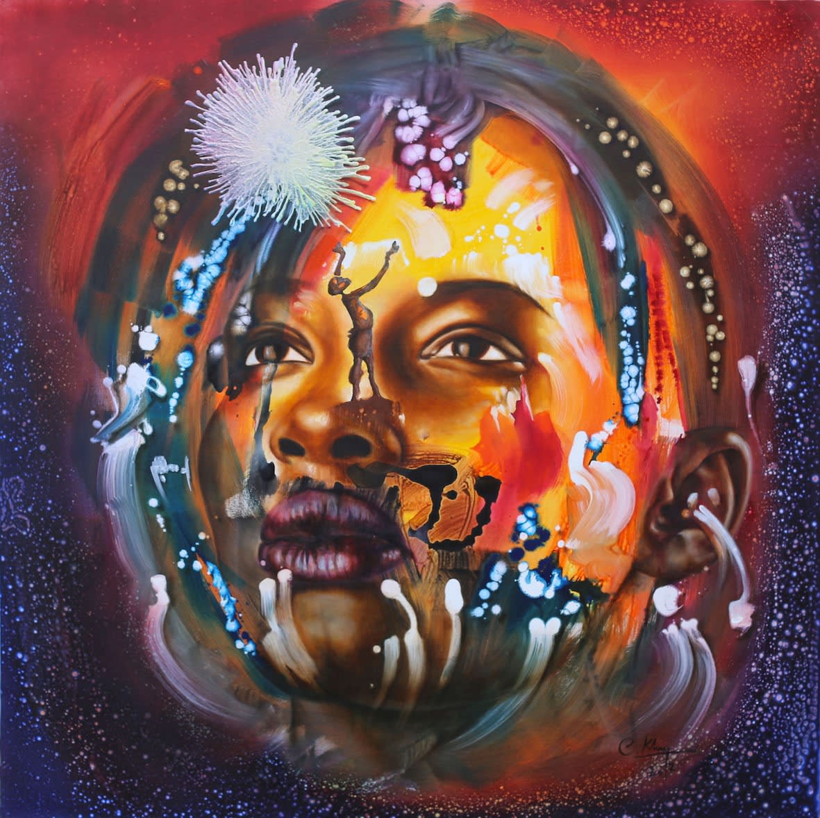 Claudy Khan, La Muse Inspirée, 2017