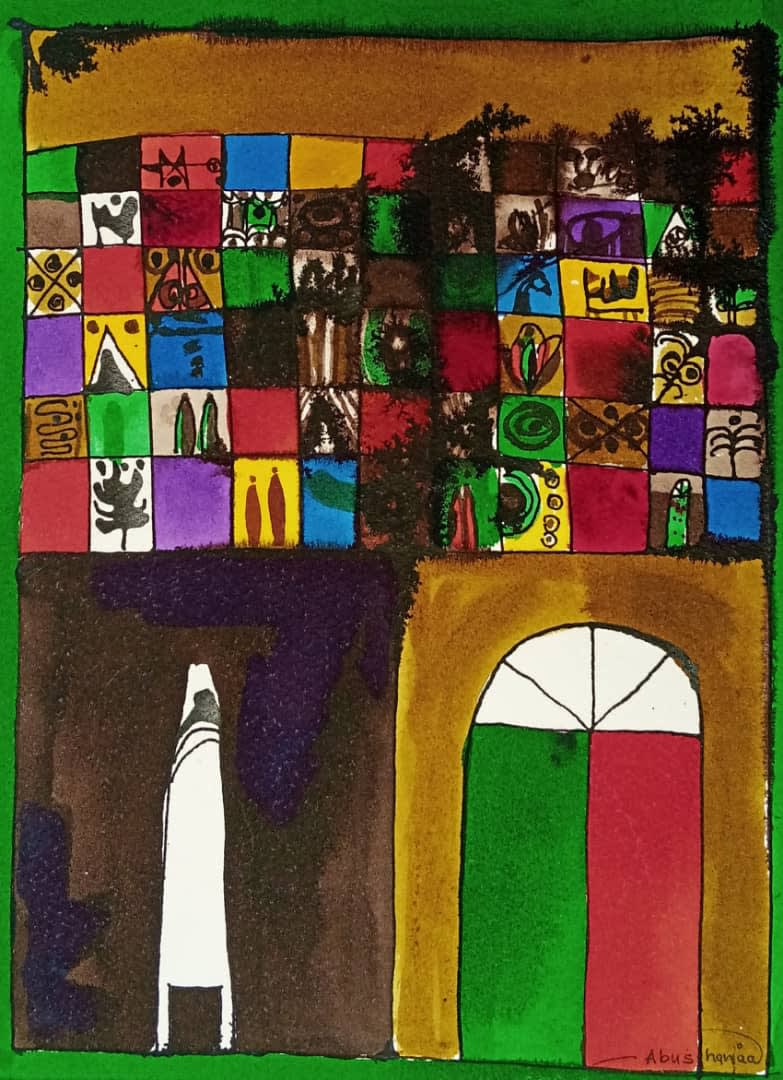 Abushariaa Ahmed, Nubian Queen II, 2005
