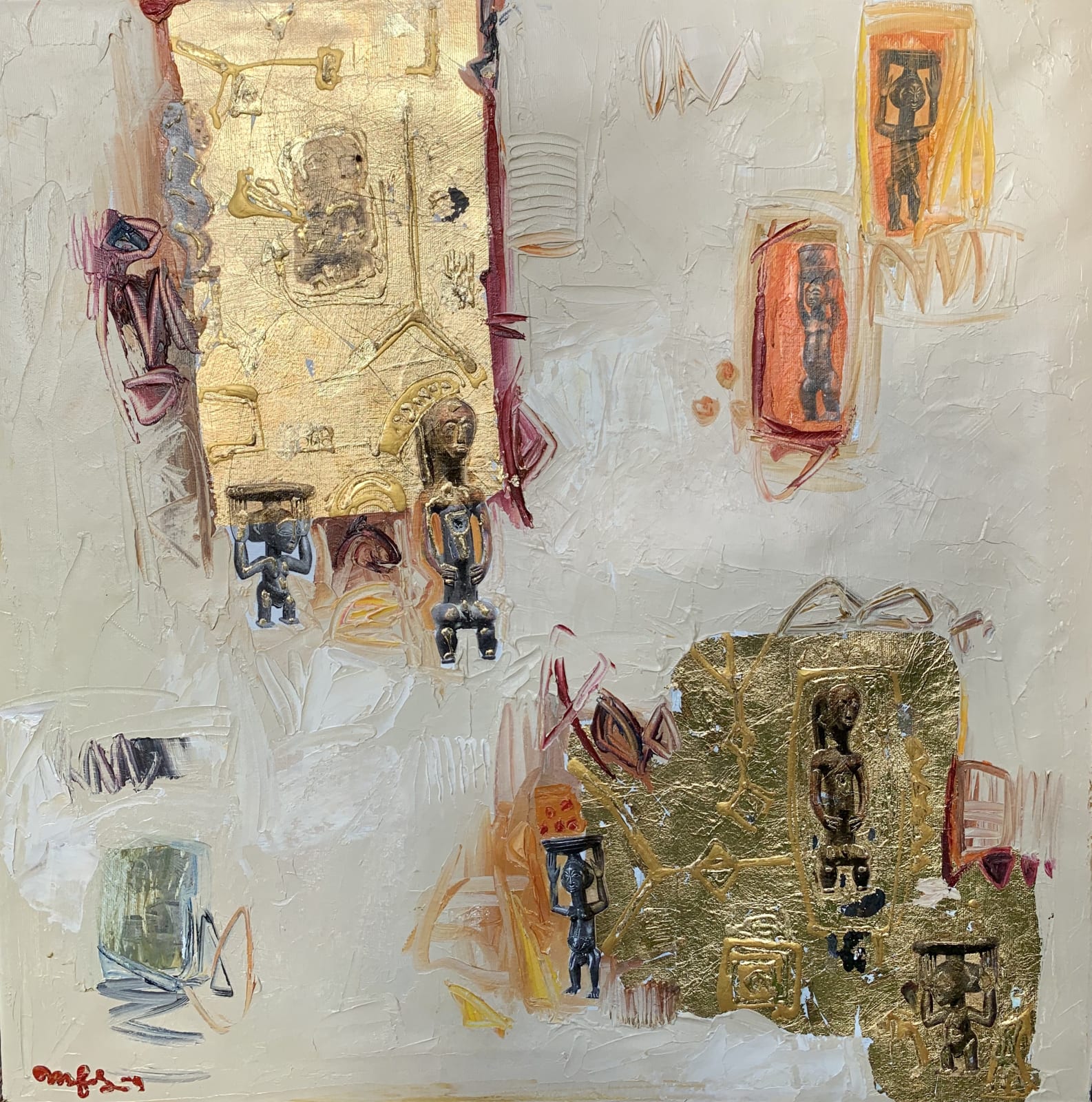 Pitsho Mafolo, Tradition vs modernity IV, 2019