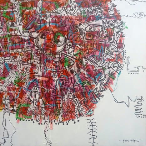 Eghosa Raymond Akenbor , Stories in circles 2, 2020