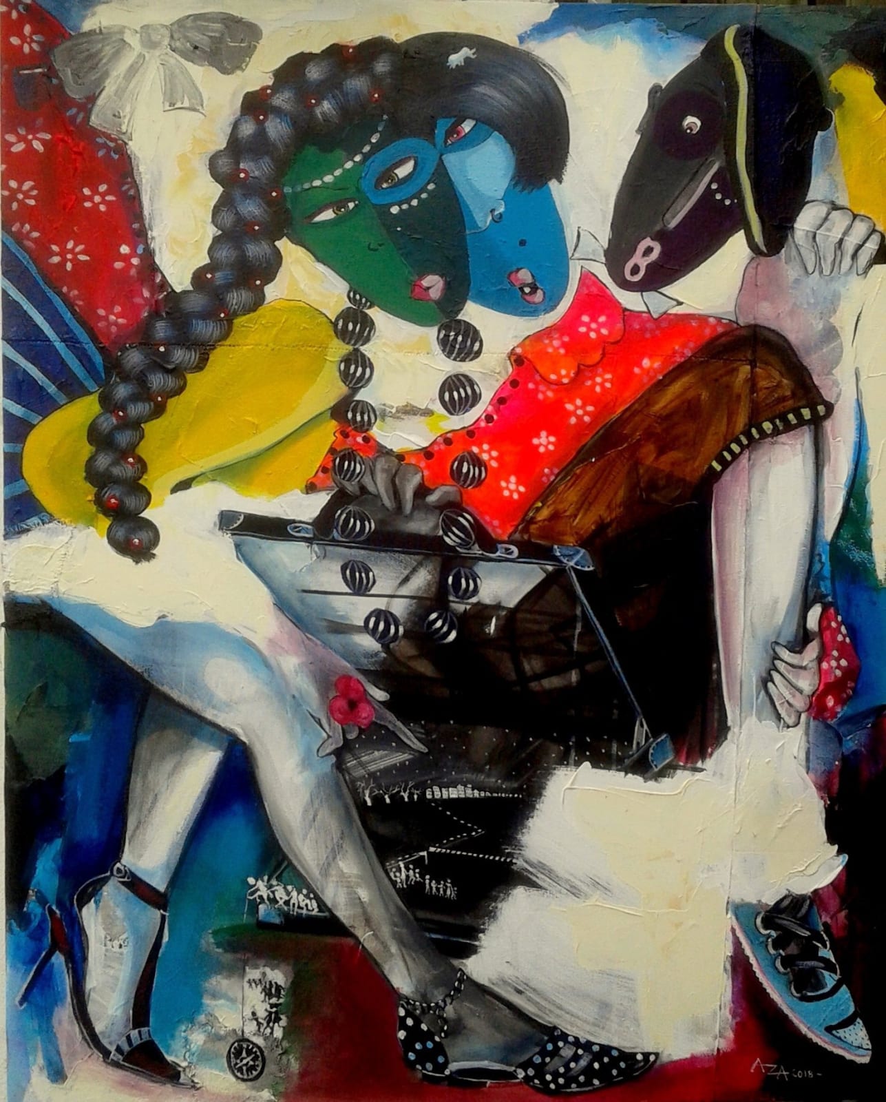 Aza Mansongi, Destiny, 2018