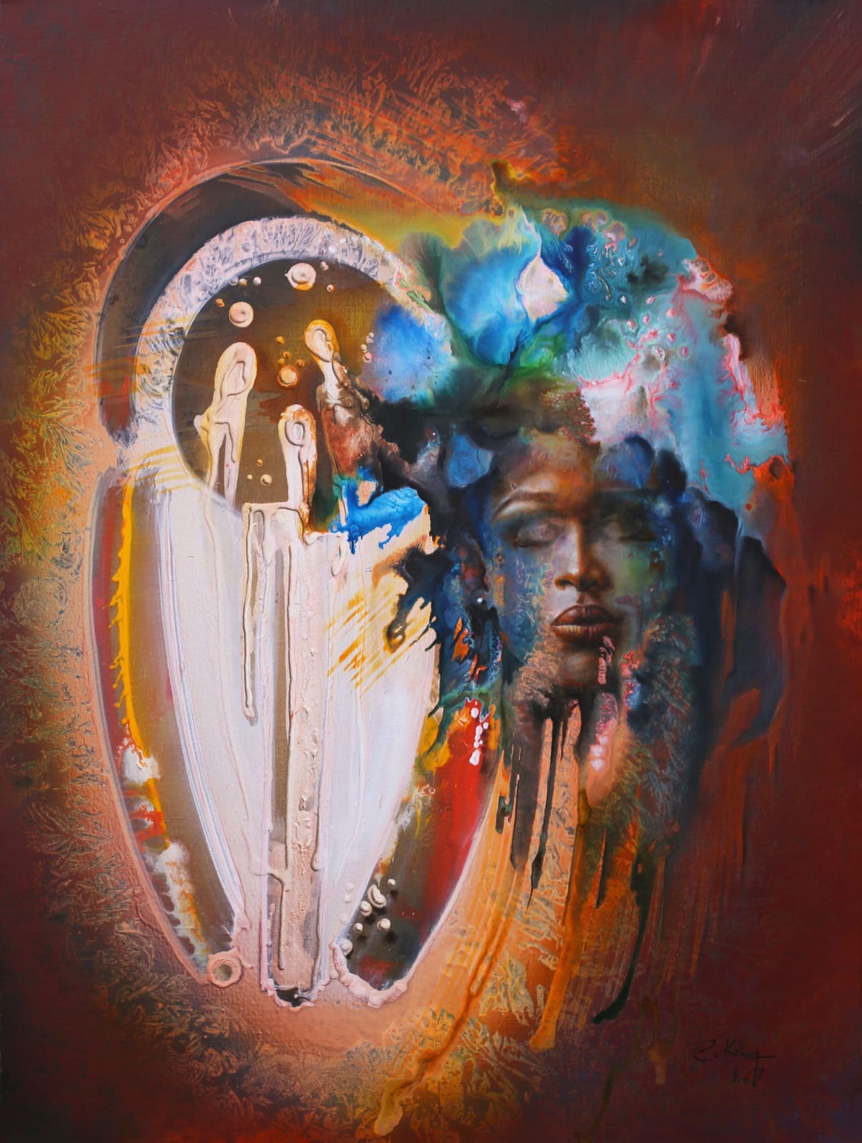 Claudy Khan, Fragments de vie, 2017