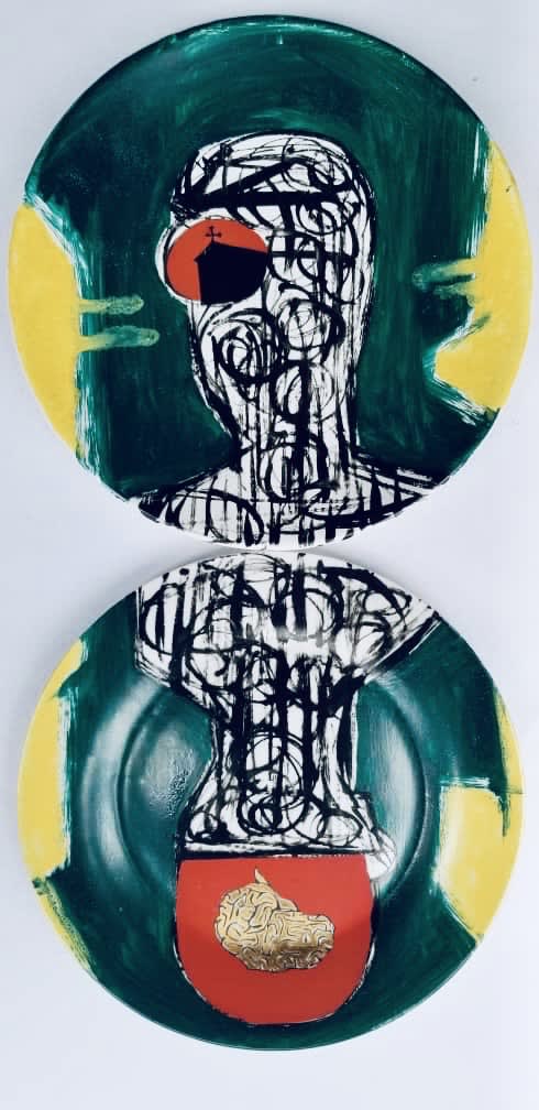 Stanis Ebikia Mbwanga, A l'envers, 2019