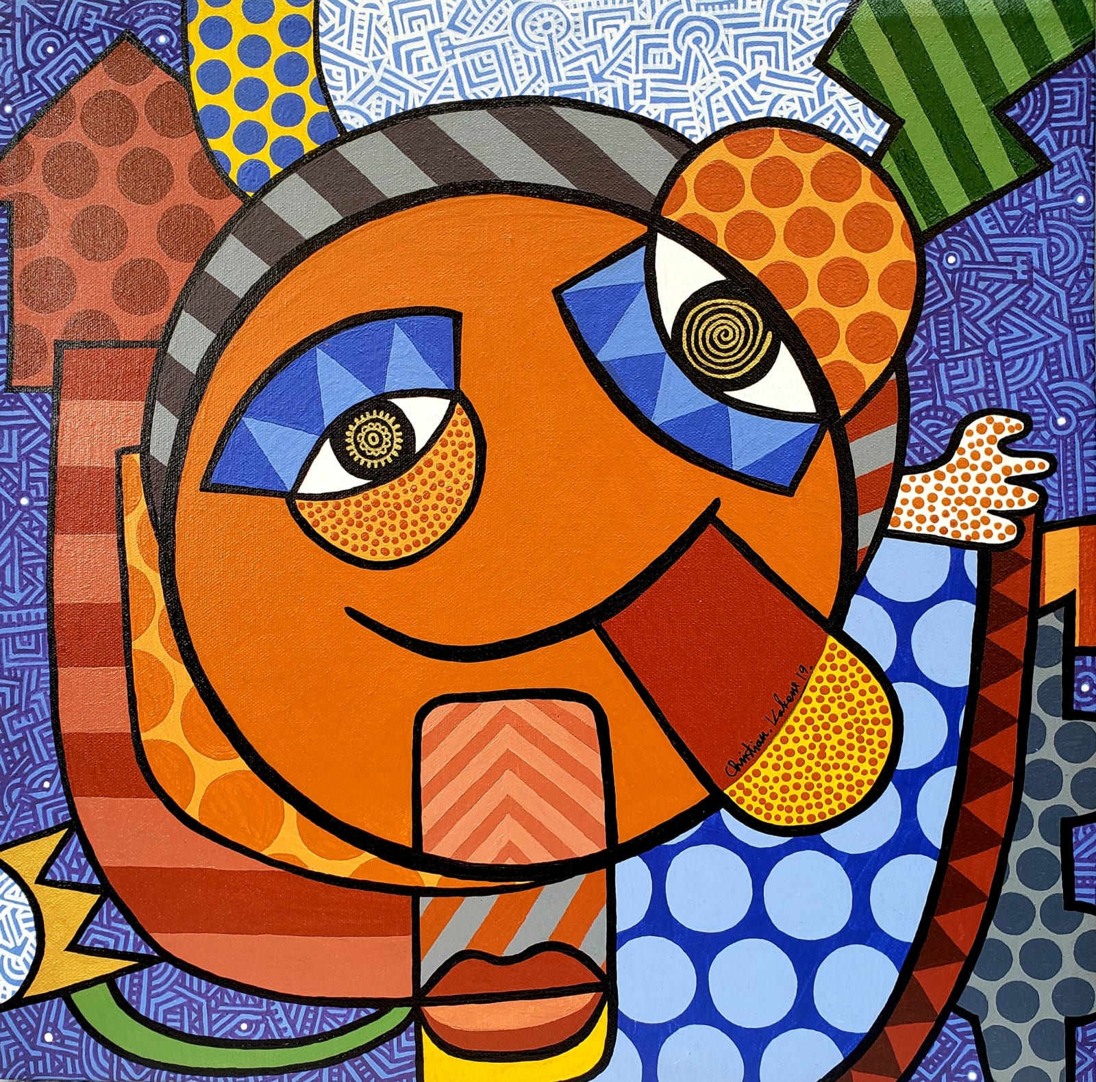 Christian Kakesse, Emotions, 2019
