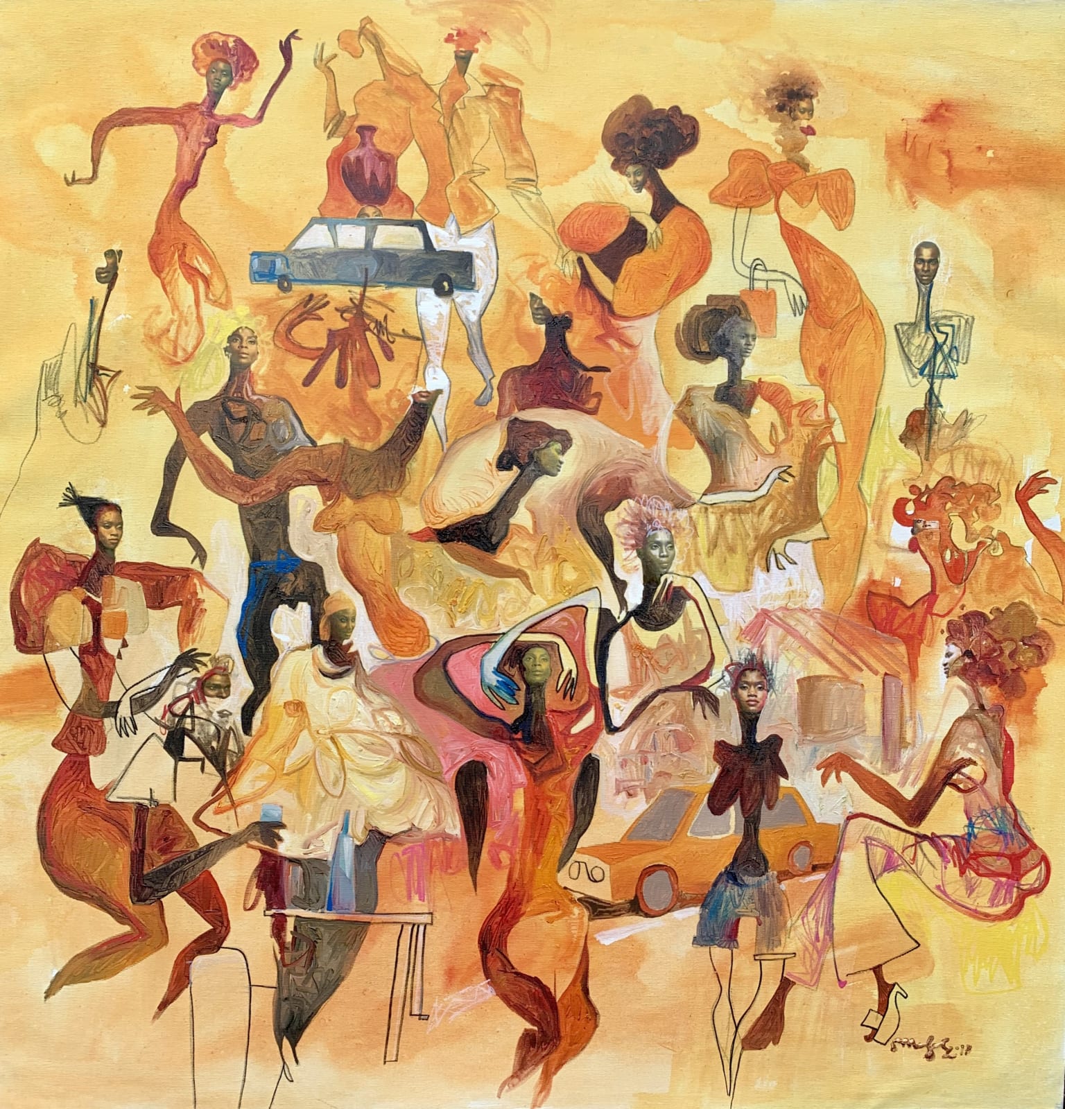 Papytsho Mafolo, The first day of the week, 2019