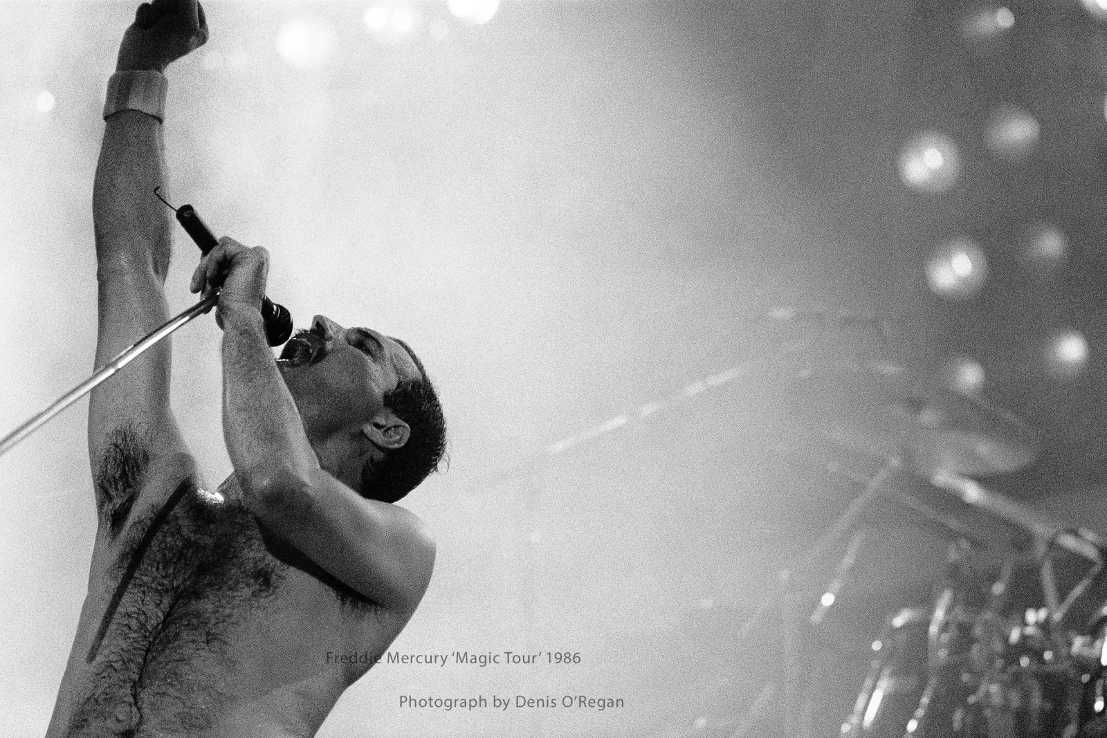 QUEEN, Freddie Mercury 'Magic Tour', 1986