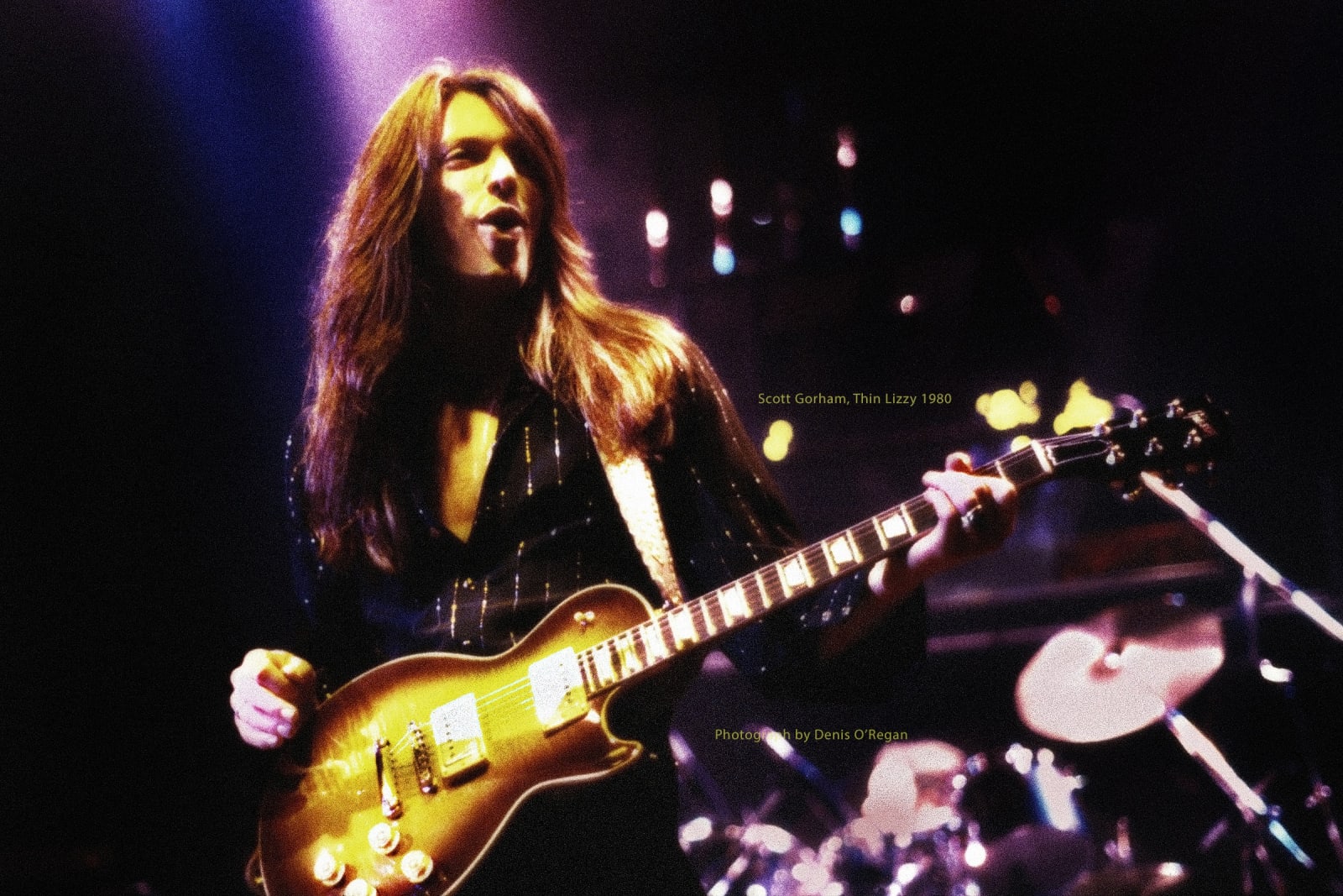 THIN LIZZY, Scott Gorham live, 1980