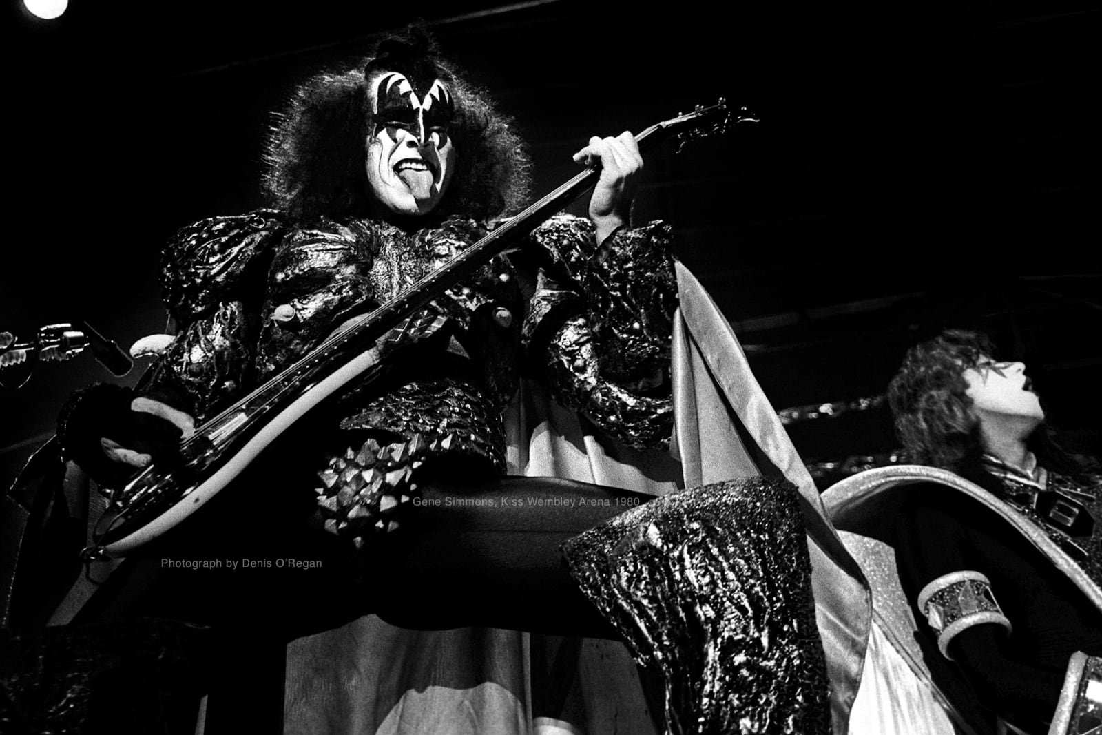 KISS, Gene Simmons Wembley Arena, 1980