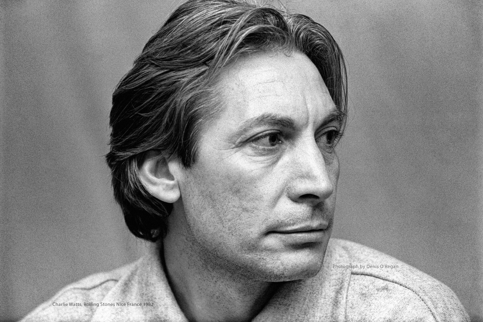ROLLING STONES, Charlie Watts, Nice, 1982