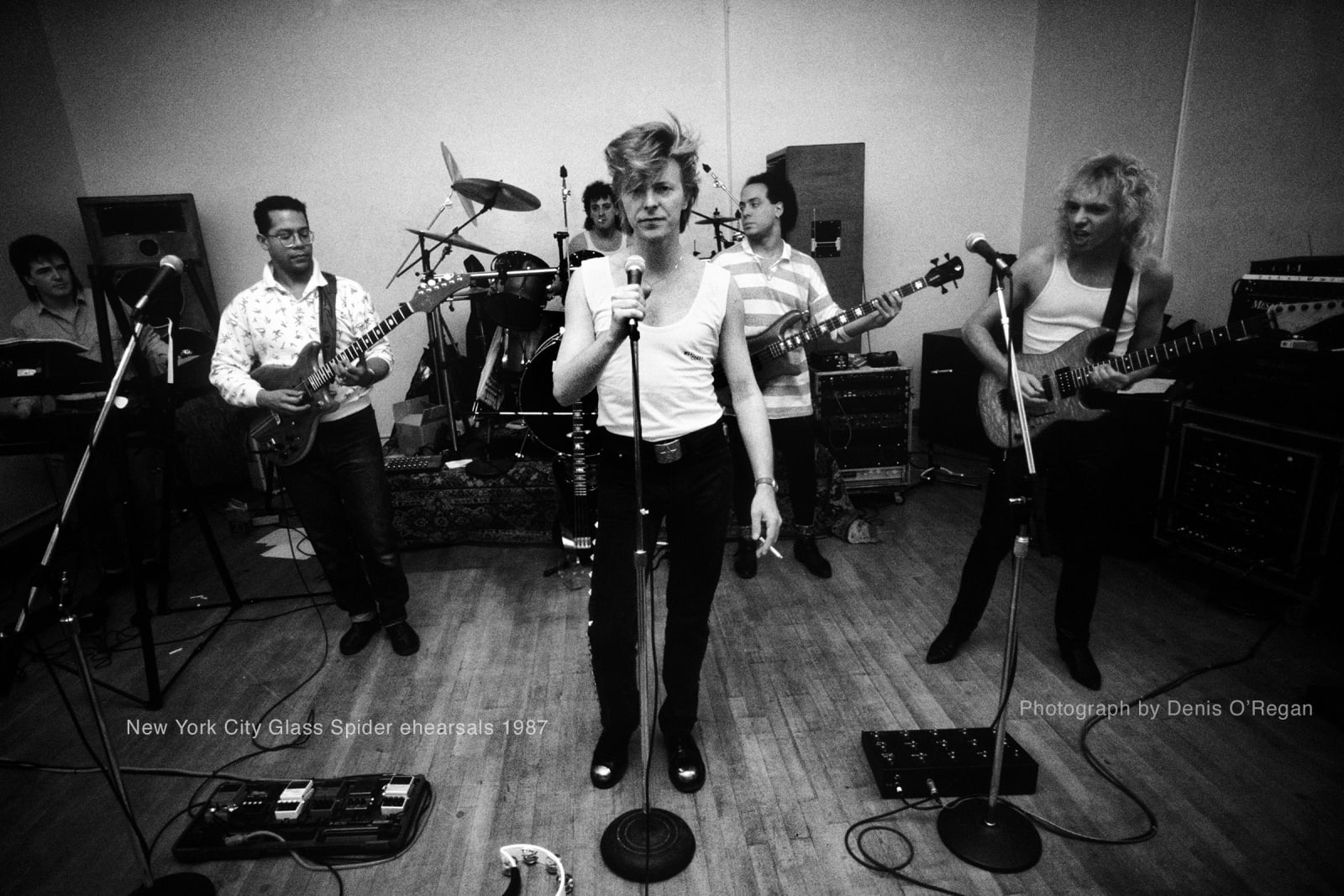 DAVID BOWIE, New York City Rehearsals, 1987