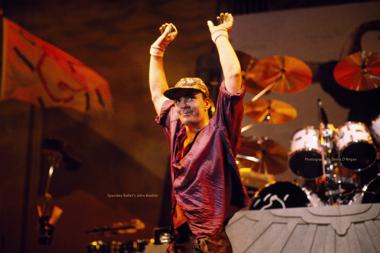 SPANDAU BALLET, Spandau Ballet's John Keeble, 1985