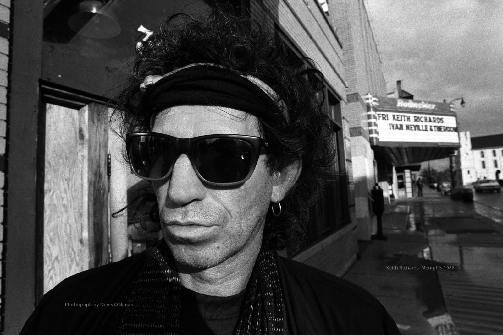 ROLLING STONES, Keith Richards Memphis, 1988