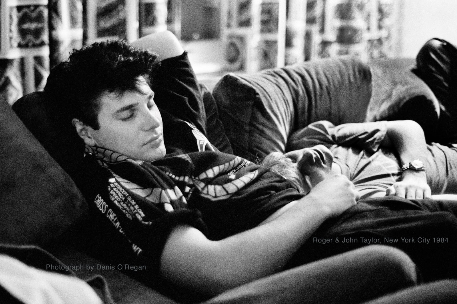 DURAN DURAN, Roger & John Asleep NYC, 1984