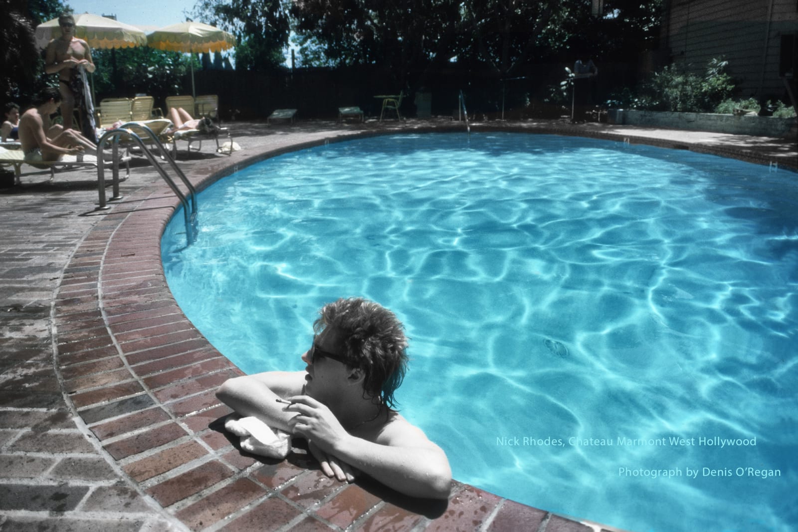 DURAN DURAN, Nick Rhodes Chateau Marmont, 1984