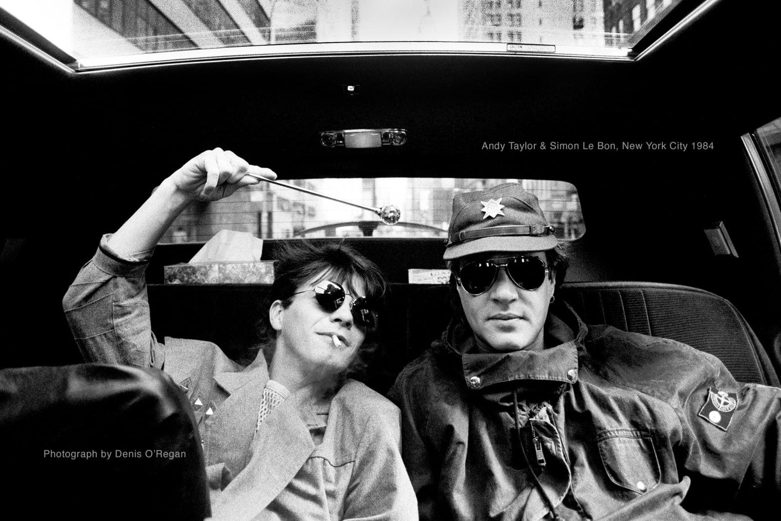 DURAN DURAN, Andy Taylor & Simon Le Bon NYC, 1984