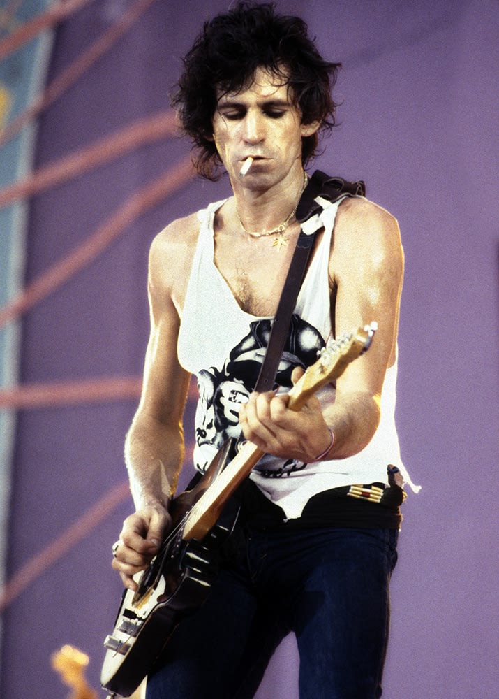 ROLLING STONES, Keith live again, 1982
