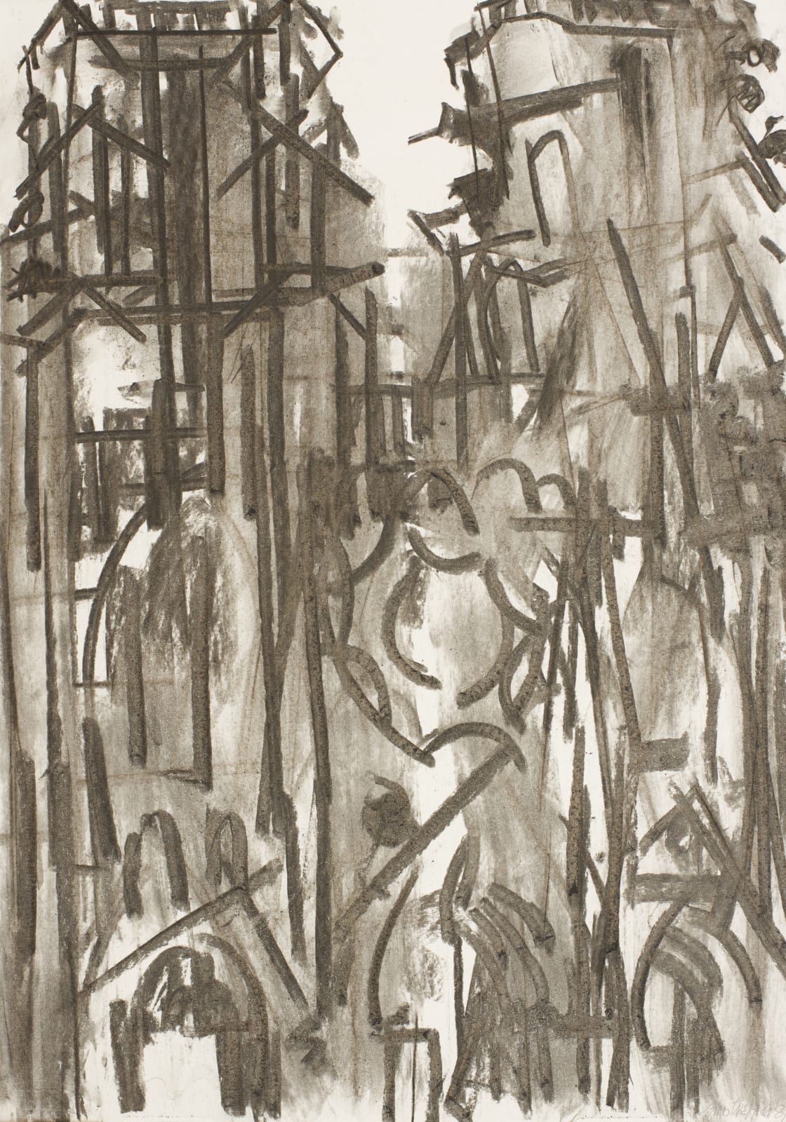 Laon: West Front, 1989