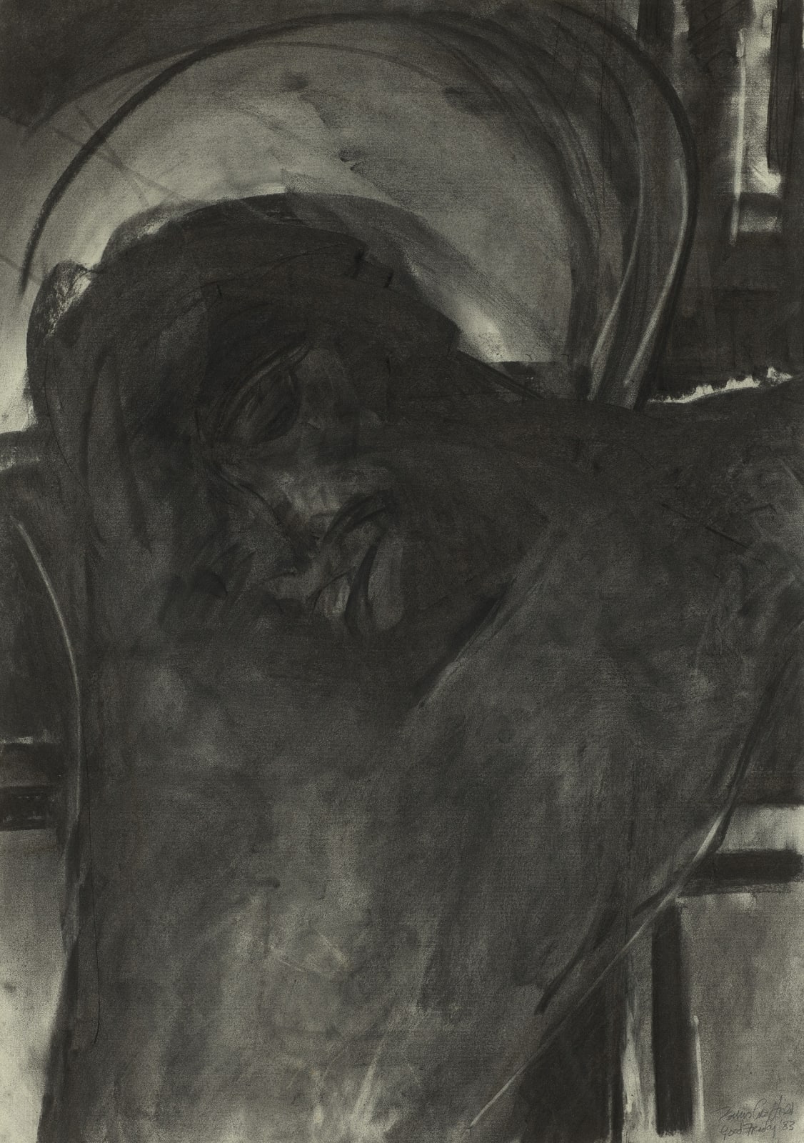 Christ Crucified (after Cimabue), 1983