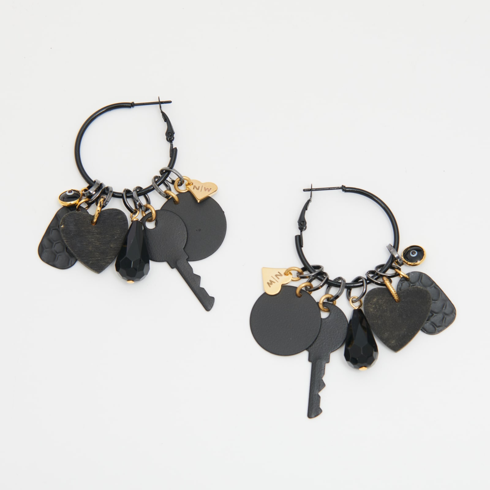 Lunar Hoop Earrings