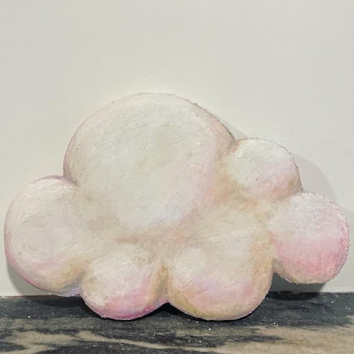 Sarah Peoples, Pink Cloud Fresco, 2023
