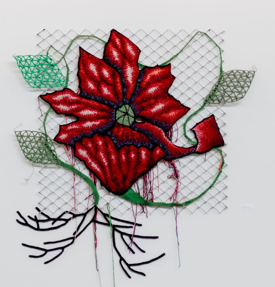 Jessica Curtaz, Viscera Flower (poppy 2), 2018