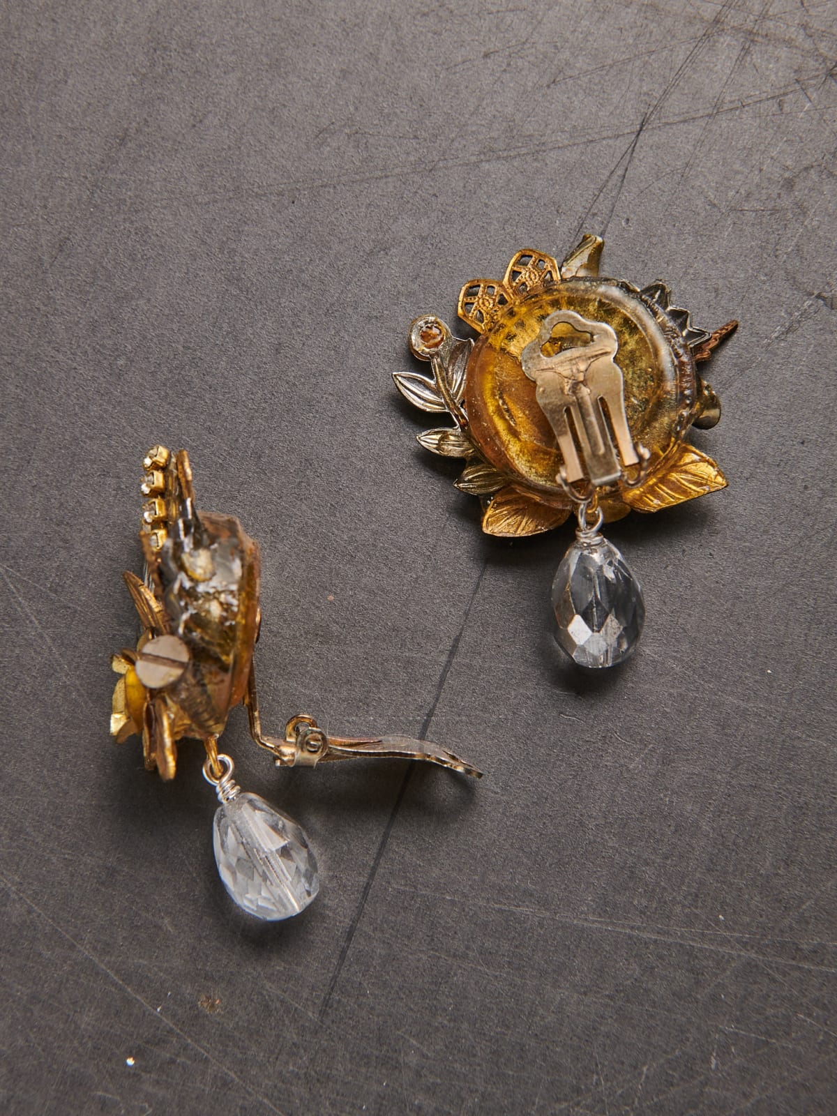 Maximal Art, Rose Garden Earrings, 1987