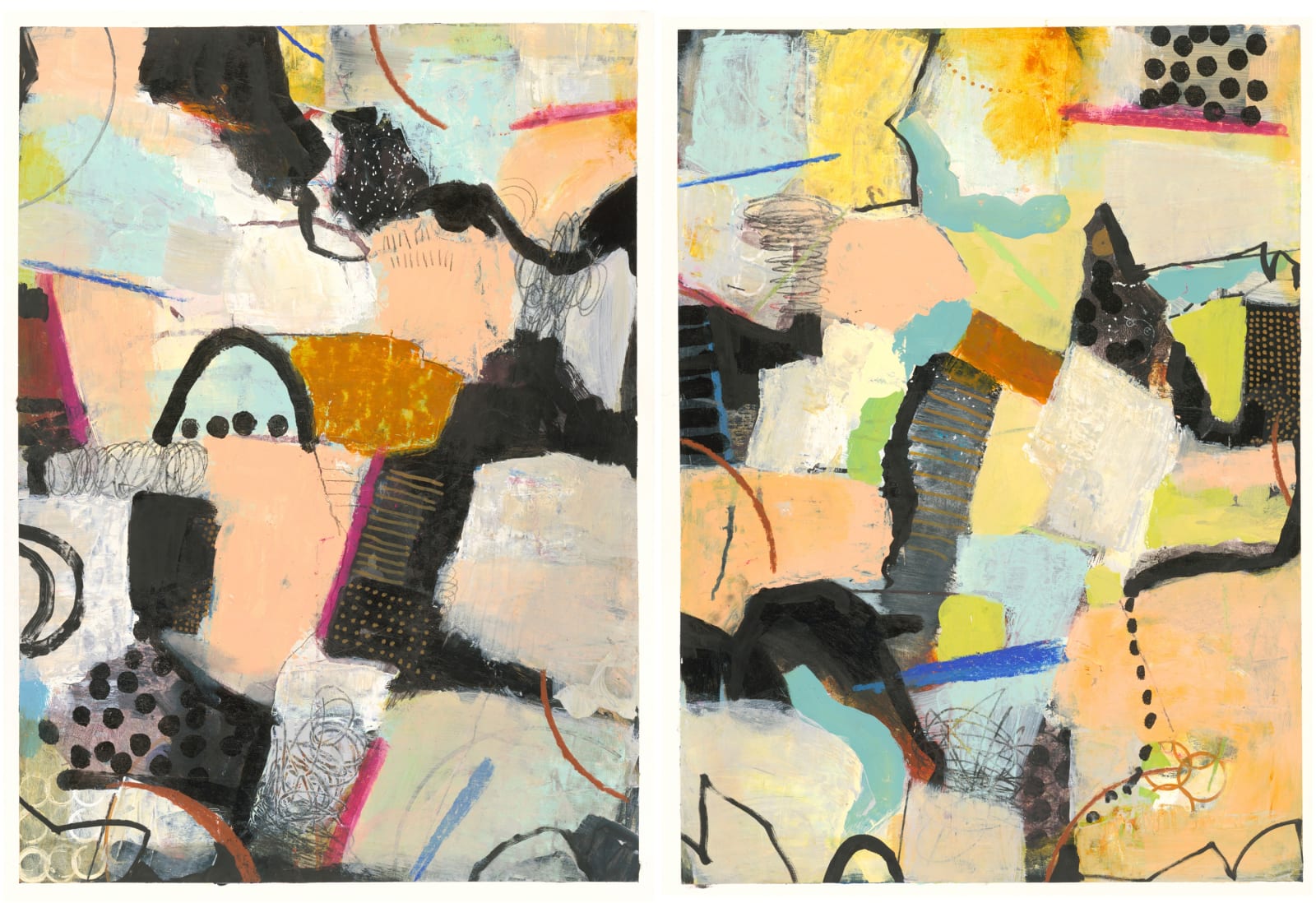 Cheryl Warrick, Current 1 & 2, 2017