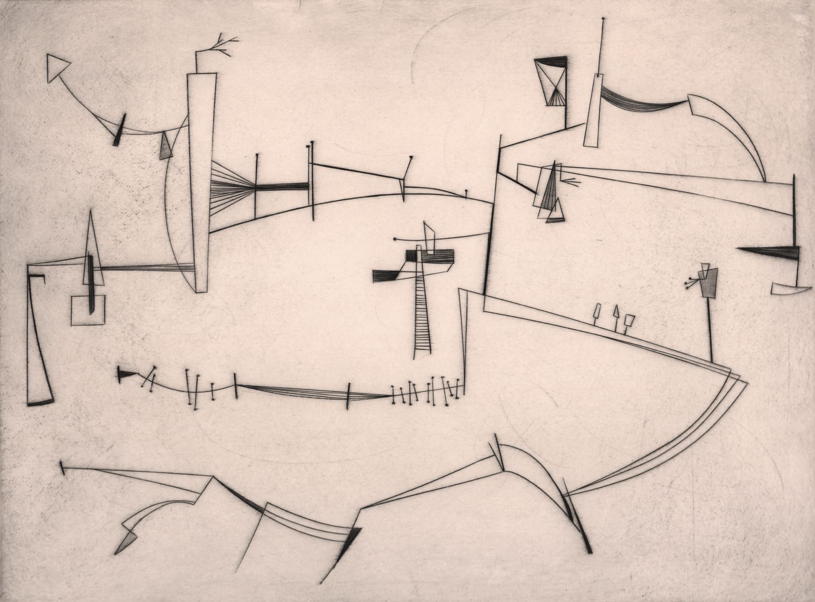 Dorothy Dehner, The Bridge, 1954