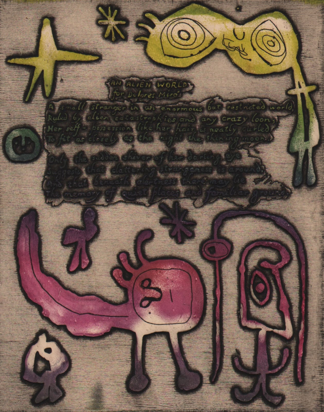 Joan Miro An Alien World 1947 Dolan Maxwell