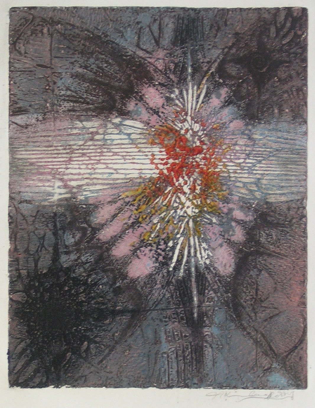 Krishna Reddy, Butterfly Formation, 1957