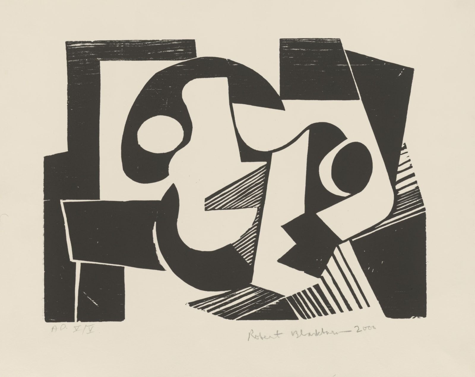 Robert Blackburn , Sunlight and Shadow, 2000