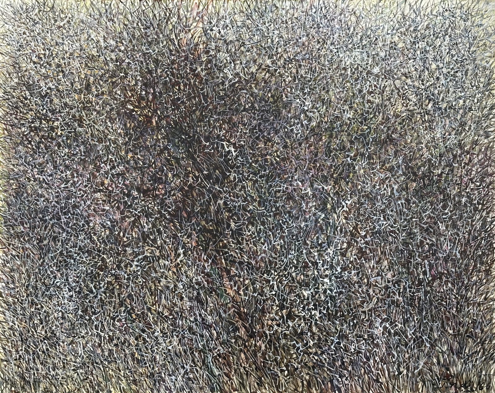 Gabor Peterdi, Silent Brush, 1960-63