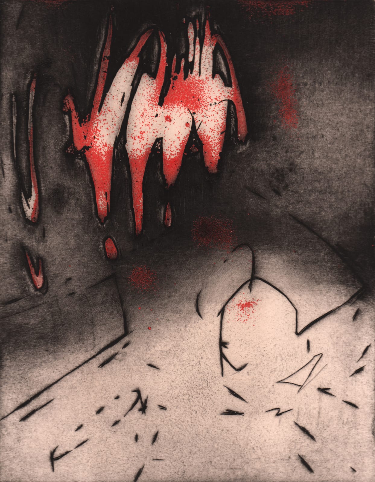 Enrique Zanartu, Paysage Fuyant, 1959
