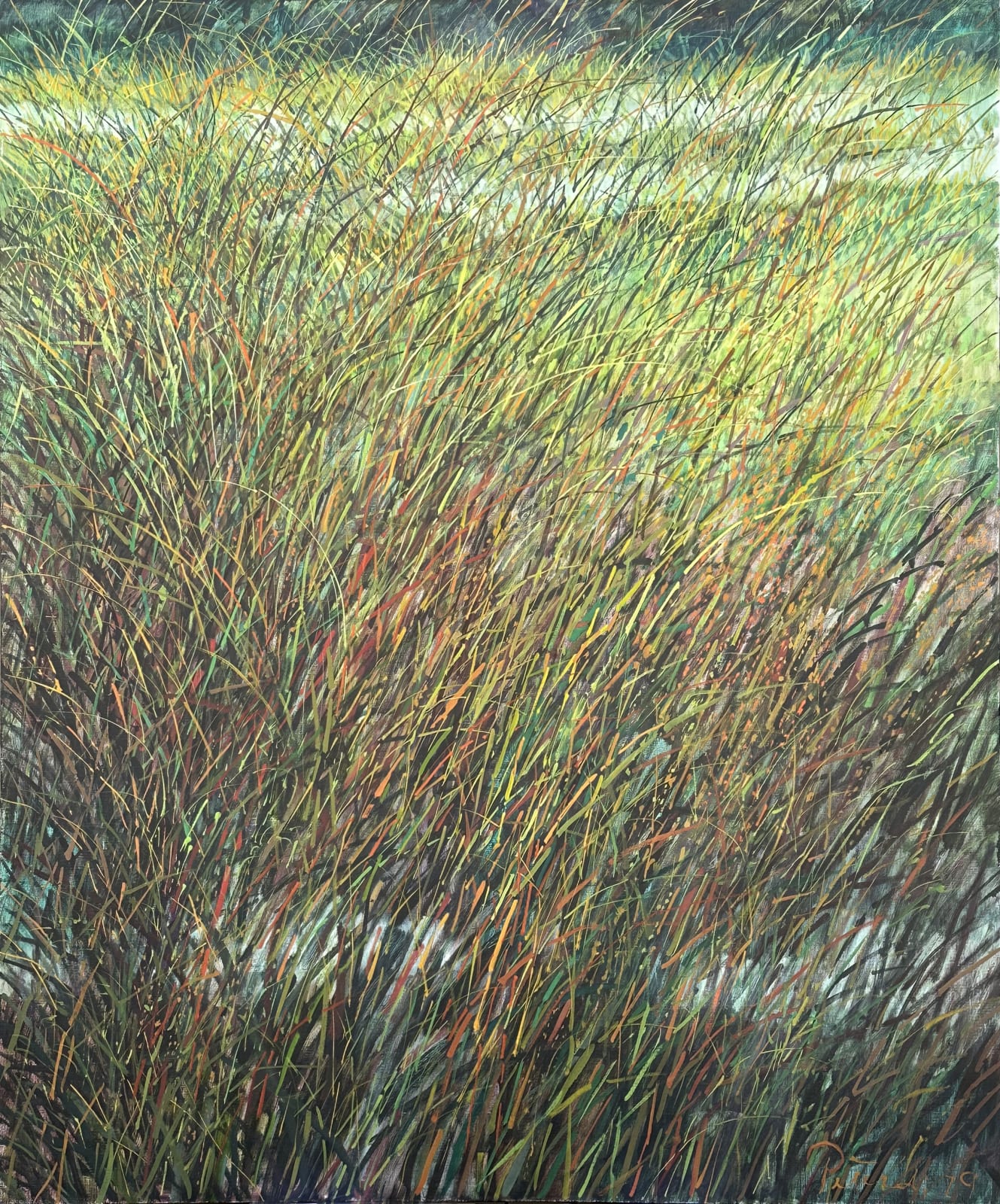Gabor Peterdi, Vertical Wetland, 1979