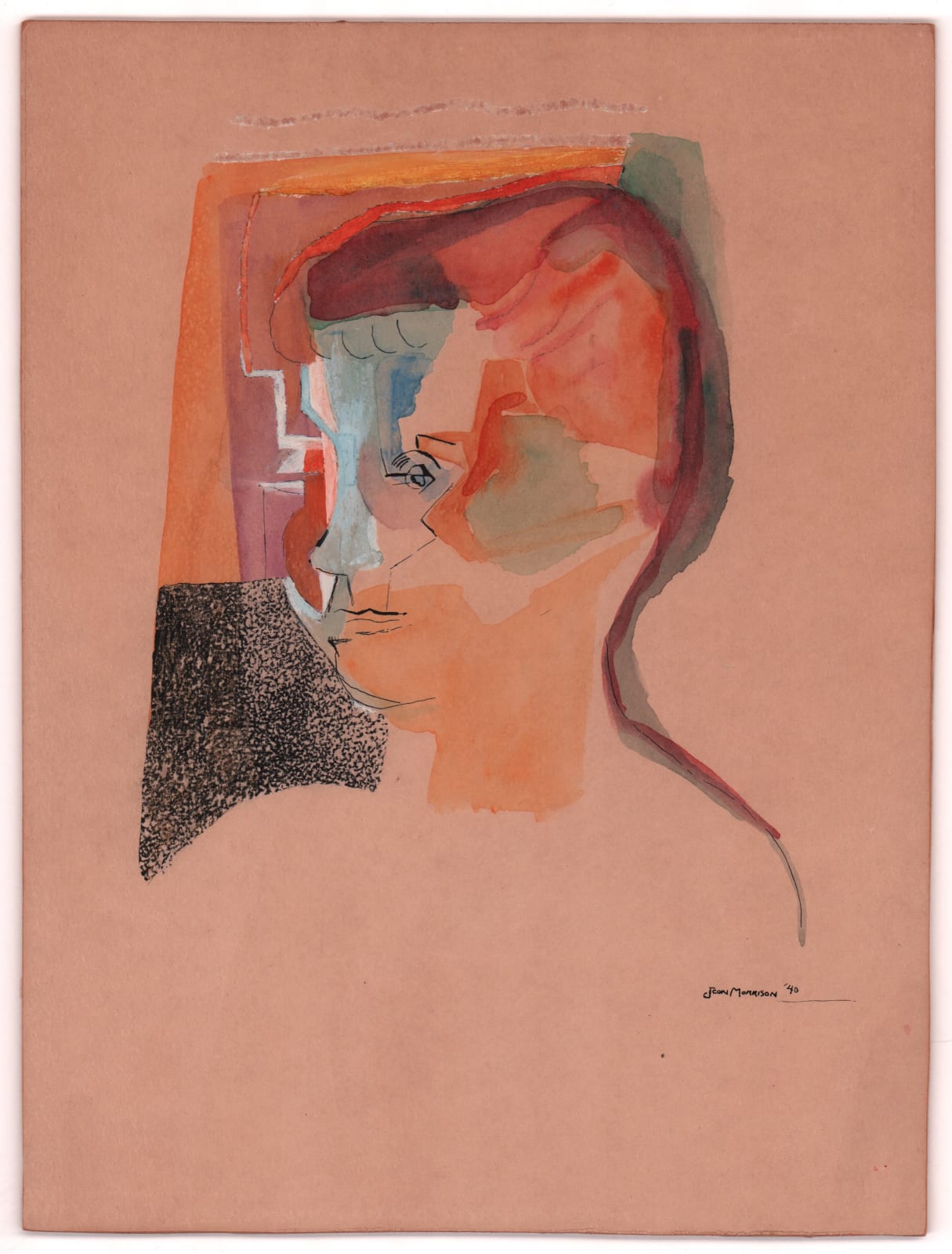 Jean Morrison, Untitled (portrait), 1940