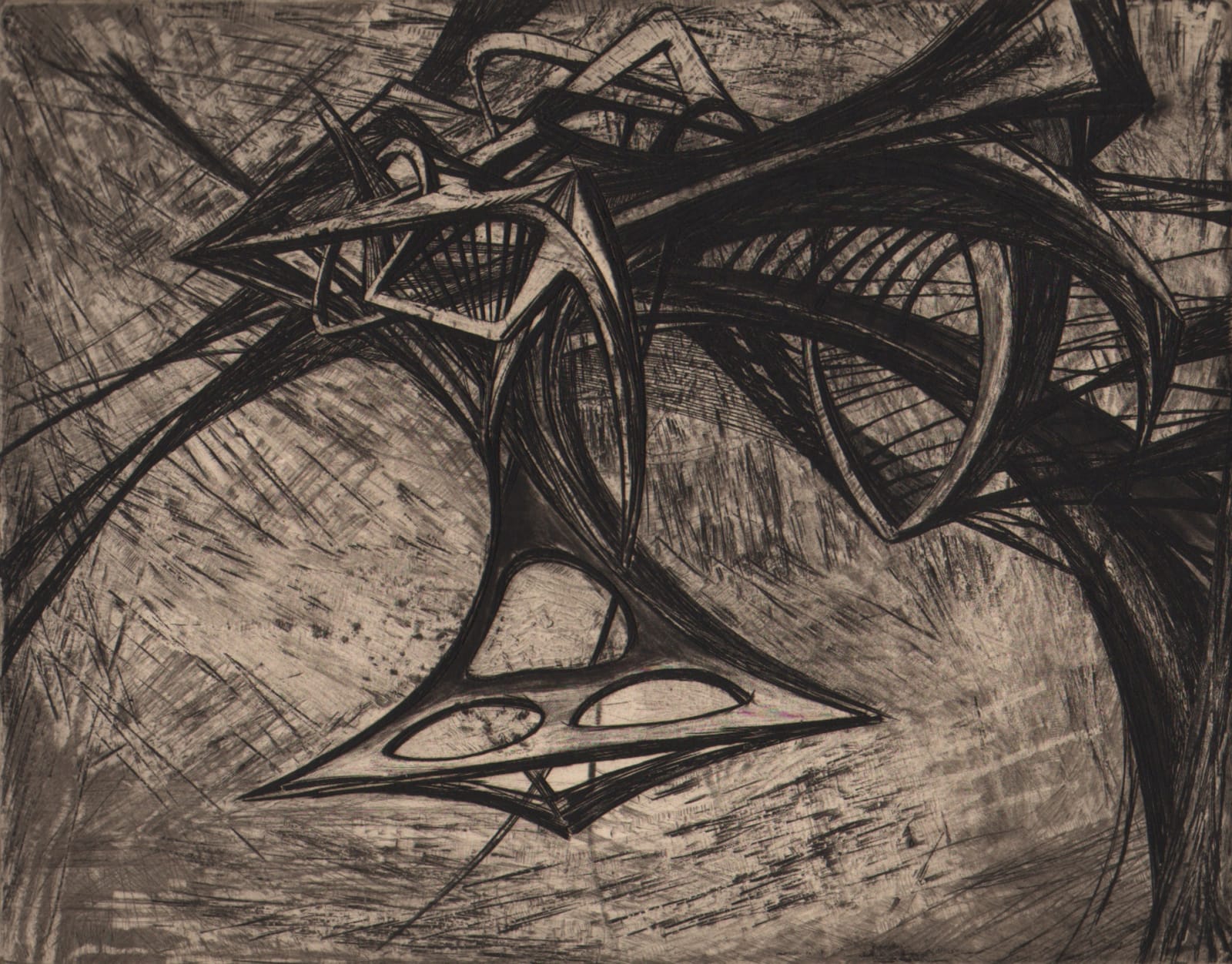 Fred Becker, Suspended Figure, 1948