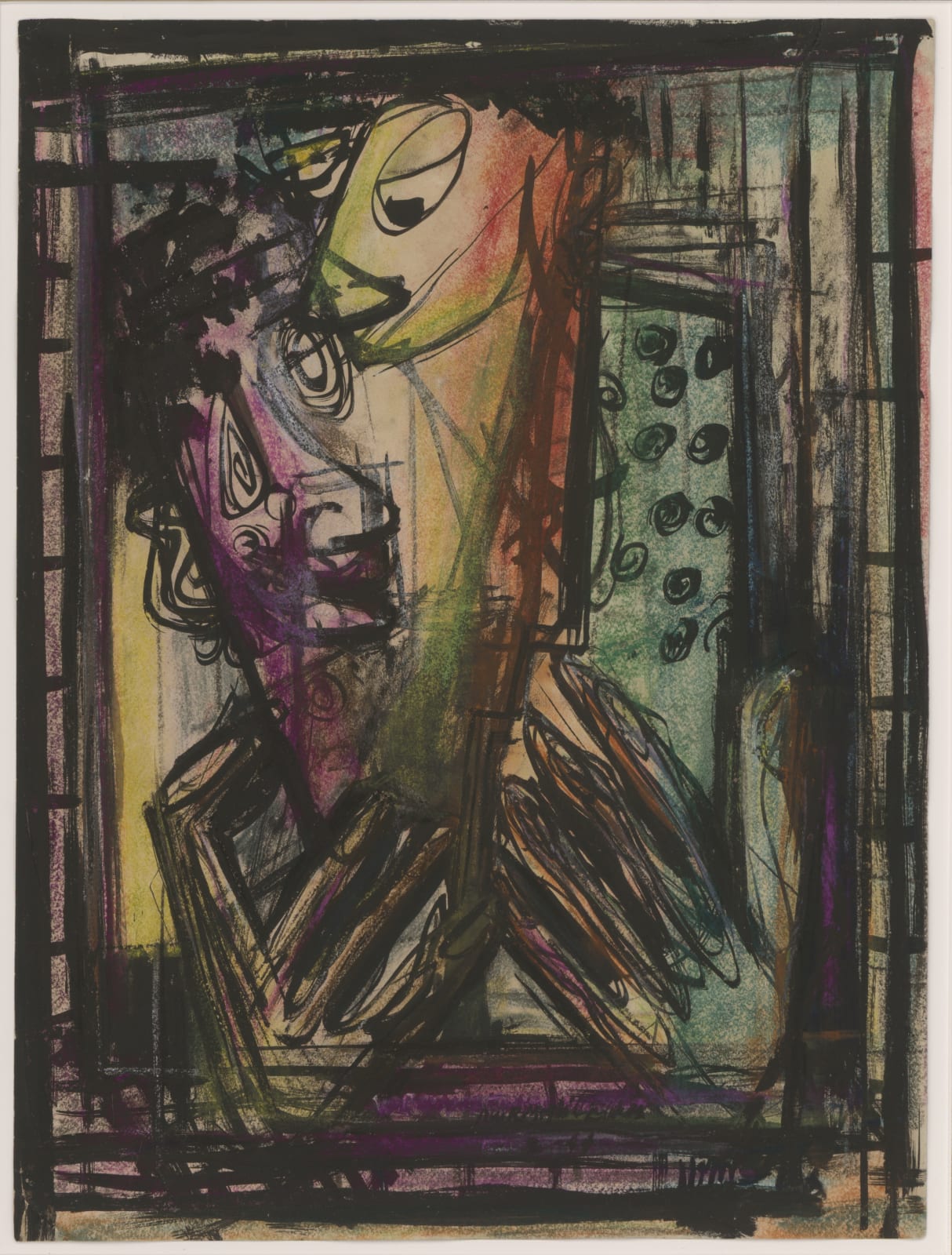 Norman Lewis, Untitled, 1944