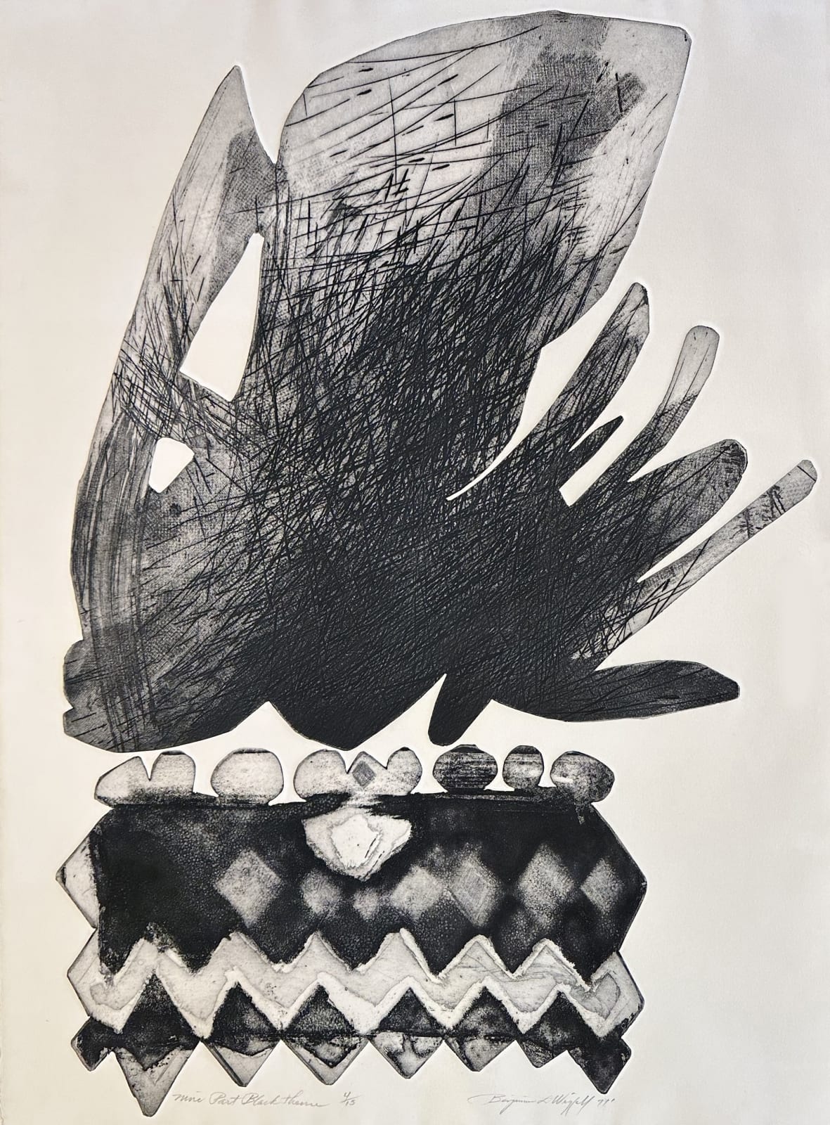 Ben Wigfall, Nine Part Black Theme, 1971