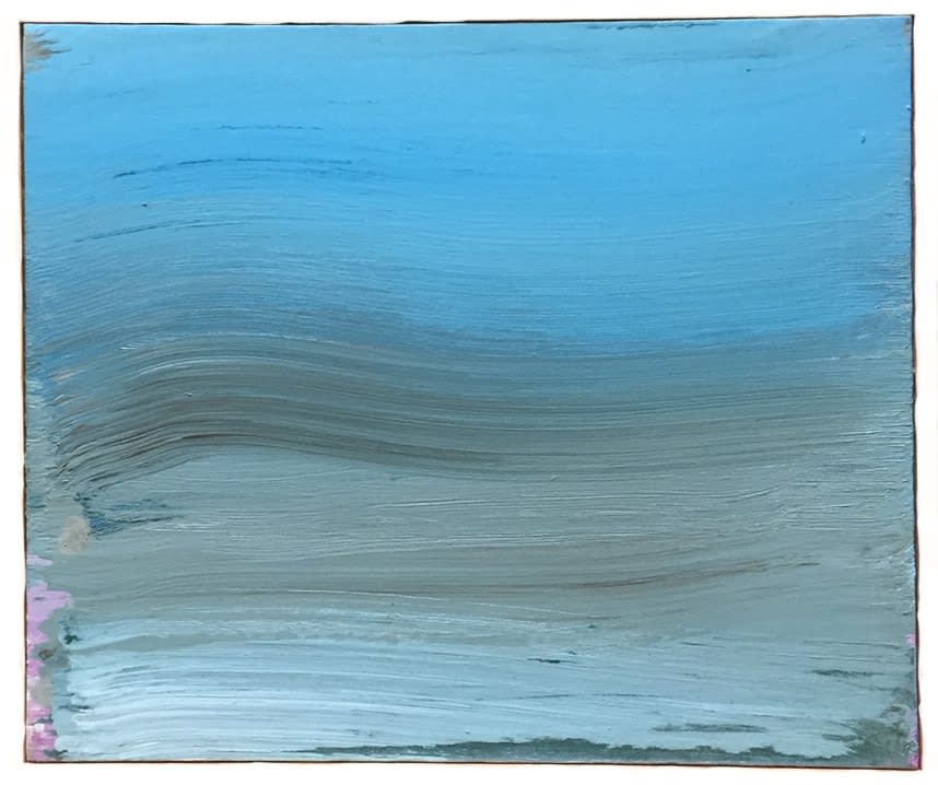 Ed Clark, Untitled # 2 (The Blue One), 2004