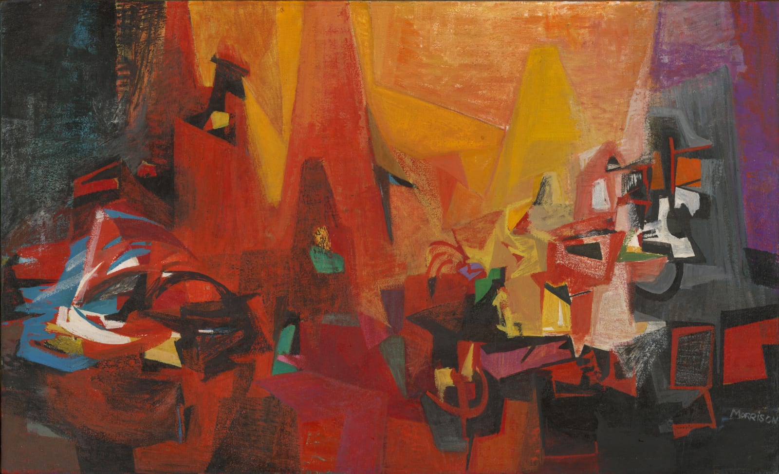 Jean Morrison, Industial Landscape, c. 1966