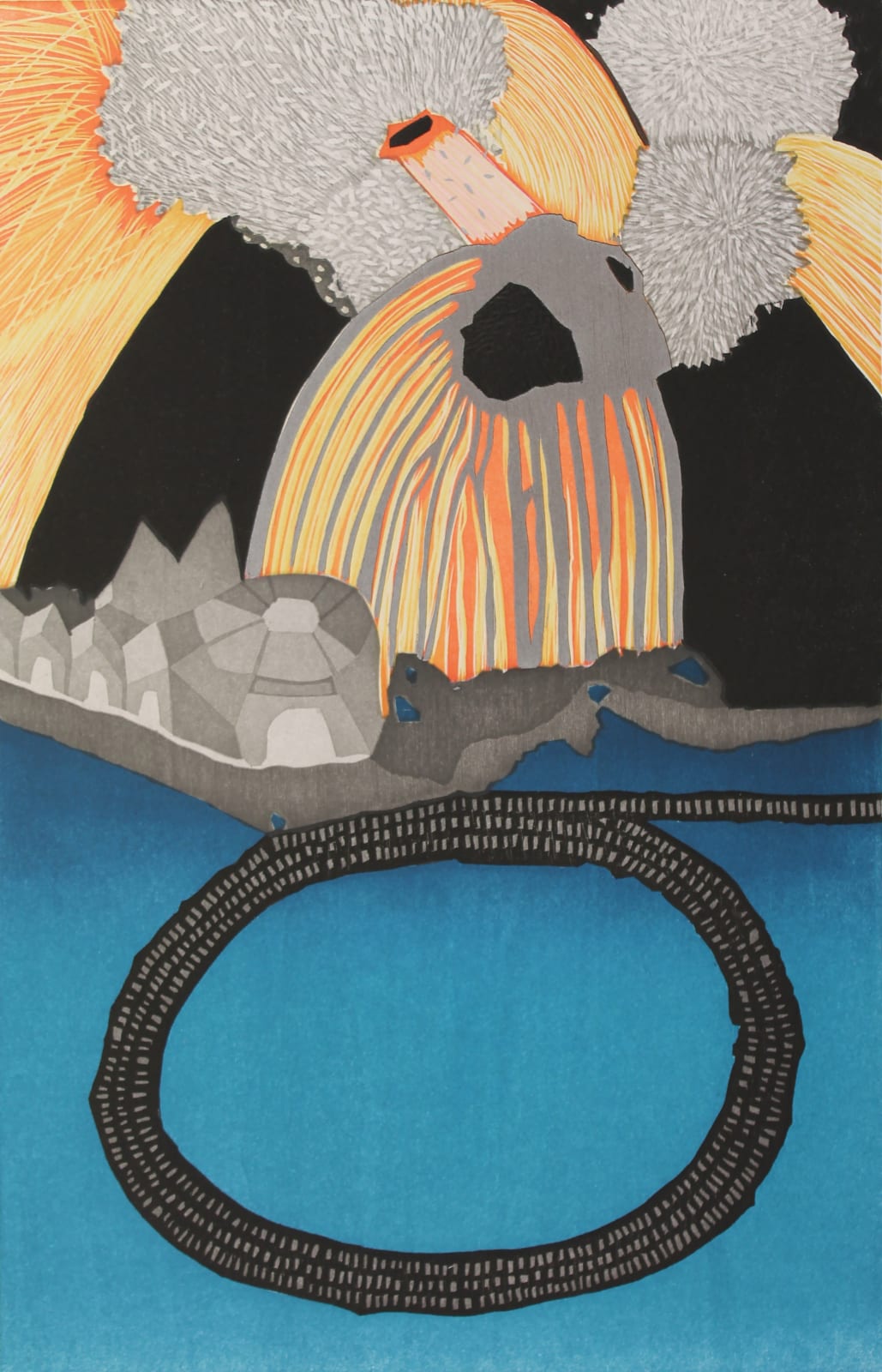 Katie Baldwin, The Fireworks on the Canal, 2012