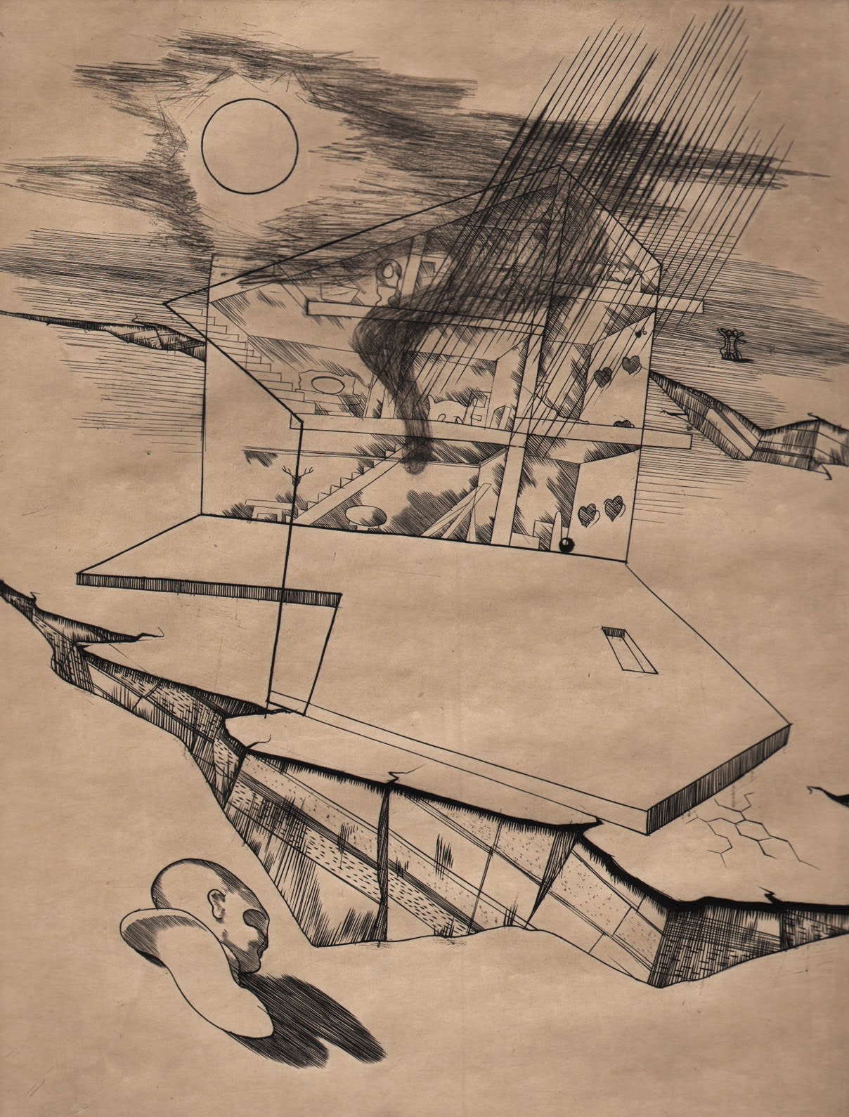 Stanley William Hayter, Untitled (L'apocalypse), 1931