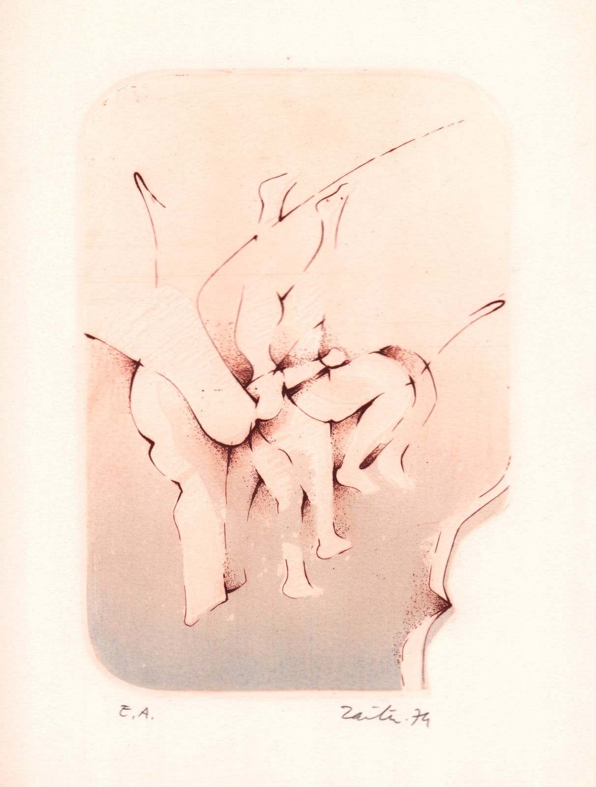 Enrique Zanartu, Untitled, 1974