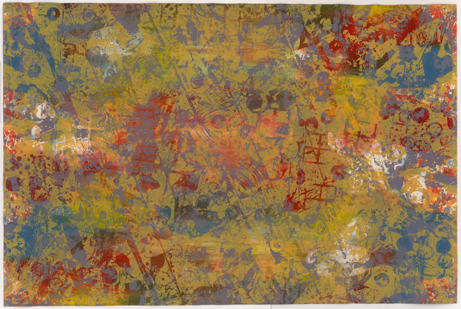 Sam Gilliam, Mile's Axe, 1974