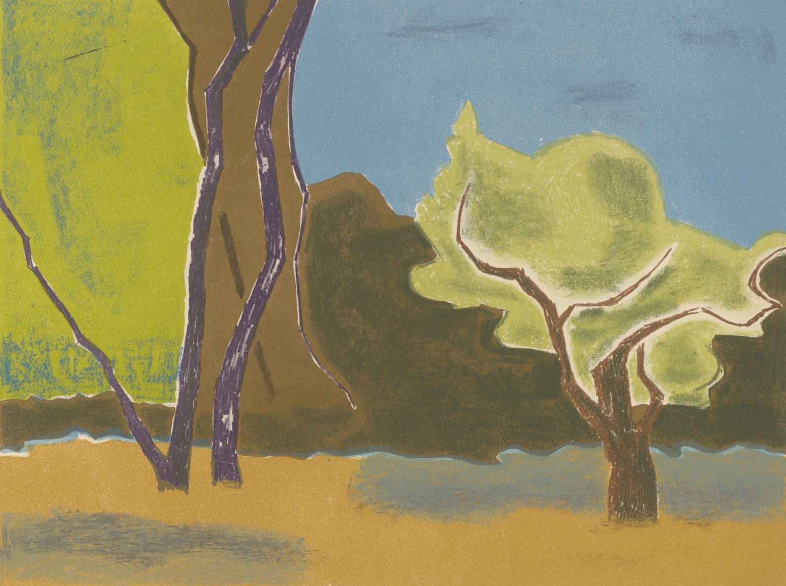 Robert Blackburn , Westport Landscape, 1963